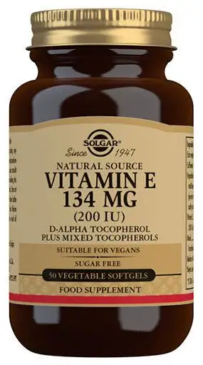 Solgar E-vitamin 134 mg - 50 kap