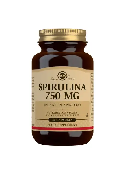 Solgar Spirulina 750 mg - 80 tabl.