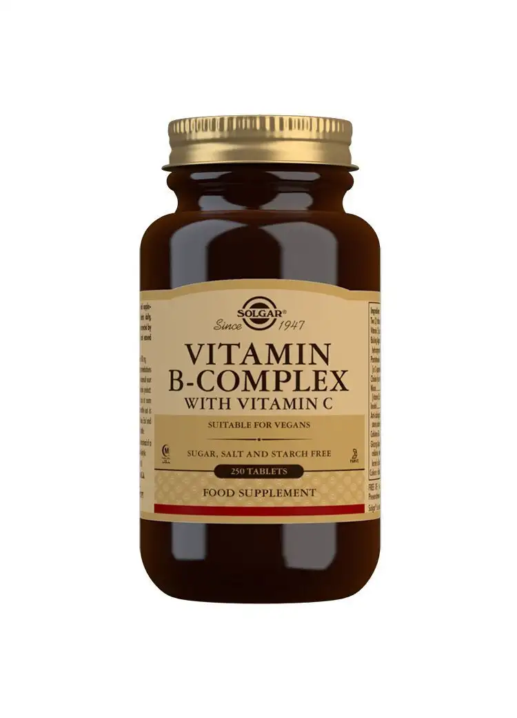 Solgar Vitamin B-Complex + C - 250 tabl