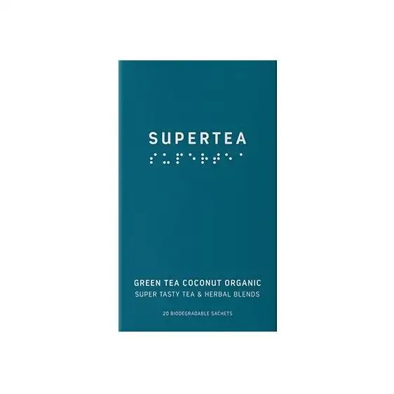 Teministeriet Supertea Green Tea Coconut Organic - 20 breve