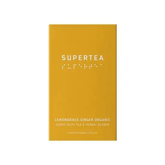 Teministeriet Supertea Lemongrass Ginger Organic - 20 breve