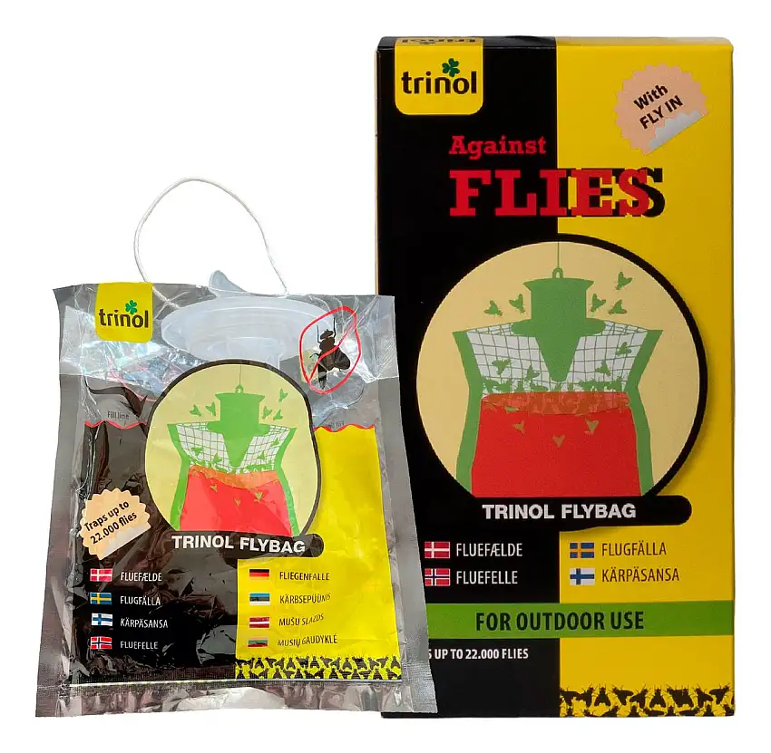 Trinol Flybag - 10,5 x 9,5 x 20cm