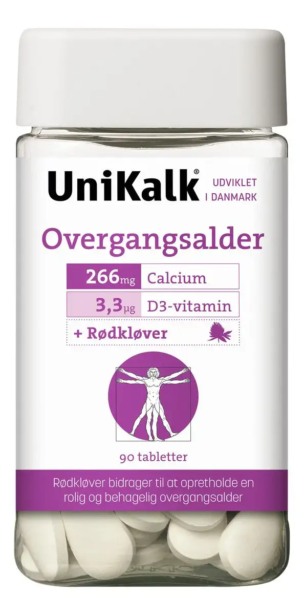 Unikalk Overgangsalder - 90 tabl.