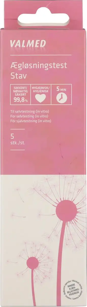 ValMed Ægløsningstest stav - 5 stk.