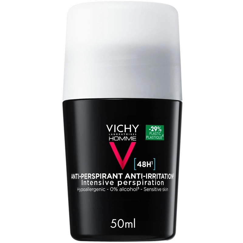 Vichy Homme 48H Anti-Irritations Anti-Perspirant Deodorant 50 ml