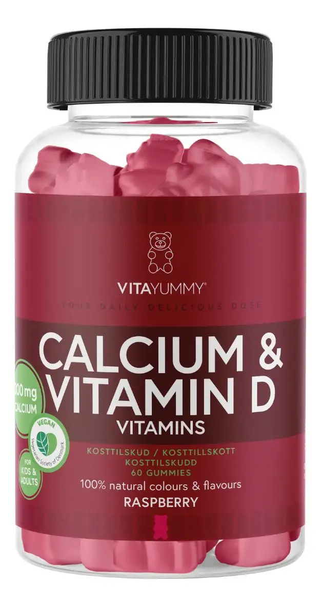 VitaYummy Calcium & Vitamin D - 60 stk.