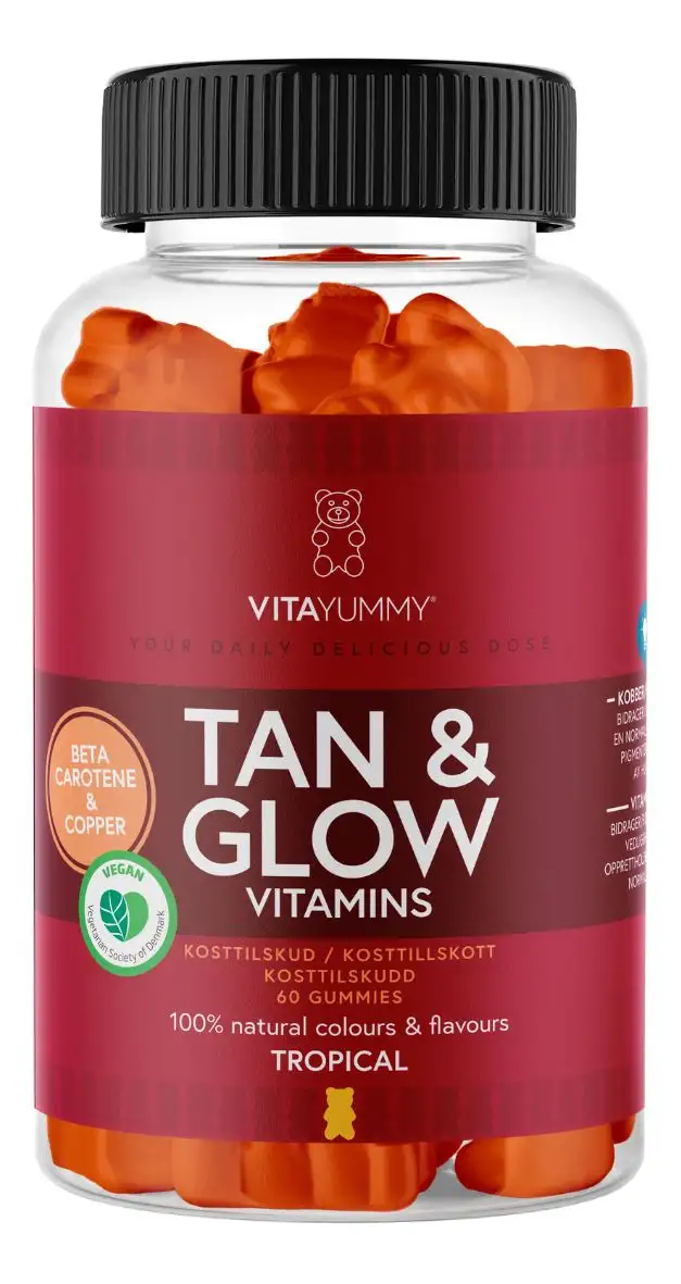 VitaYummy Tan & Glow - 60 stk.