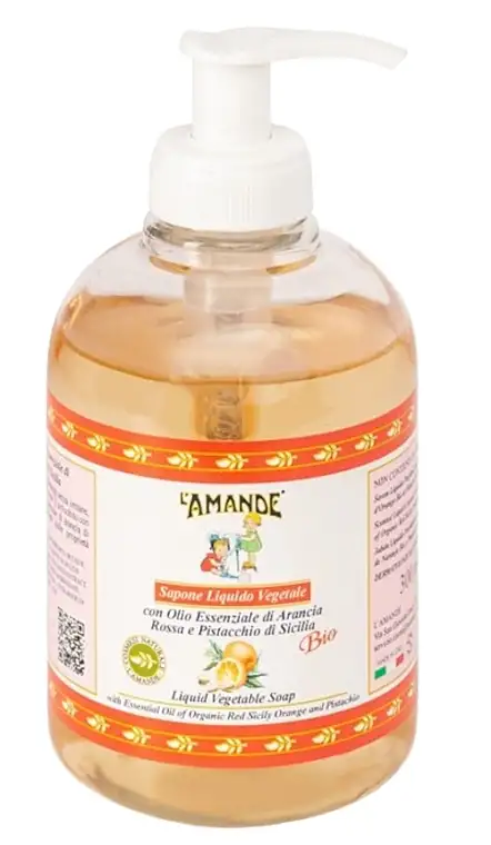 Flydende parfumeret sæbe "Sicilien med Rød Appelsin og Pistacie", antioxidant og fugtgivende 59231664