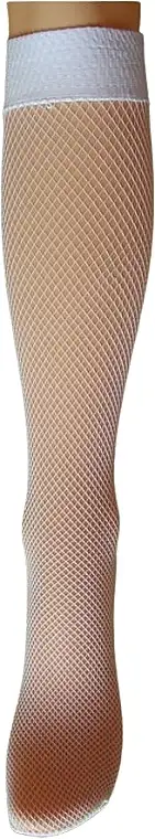 Knæstrømper "Rete" 20 Den, bianco 12525724