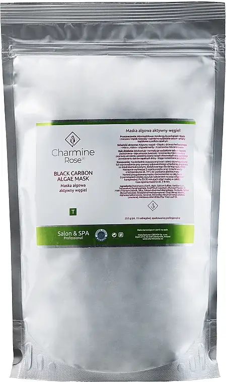 Sort kulalginat ansigtsmaske 29198668