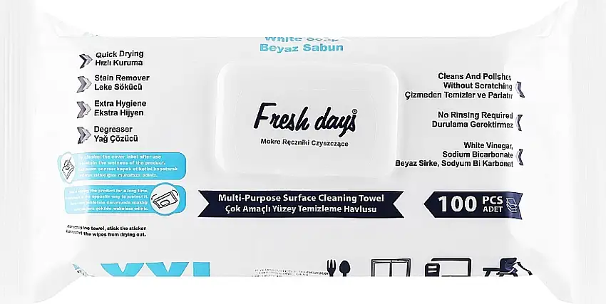 Vådservietter "Universal", 100 stk. 89144970