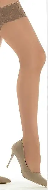 Strømper kvinde "Ar Silvi" 15 Den, tortora 44407238