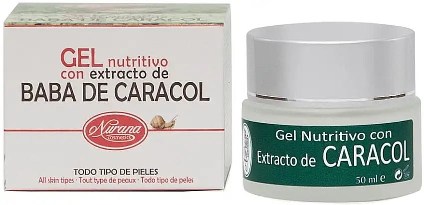 Nærende ansigtsgel med sneglemucinekstrakt 59006245