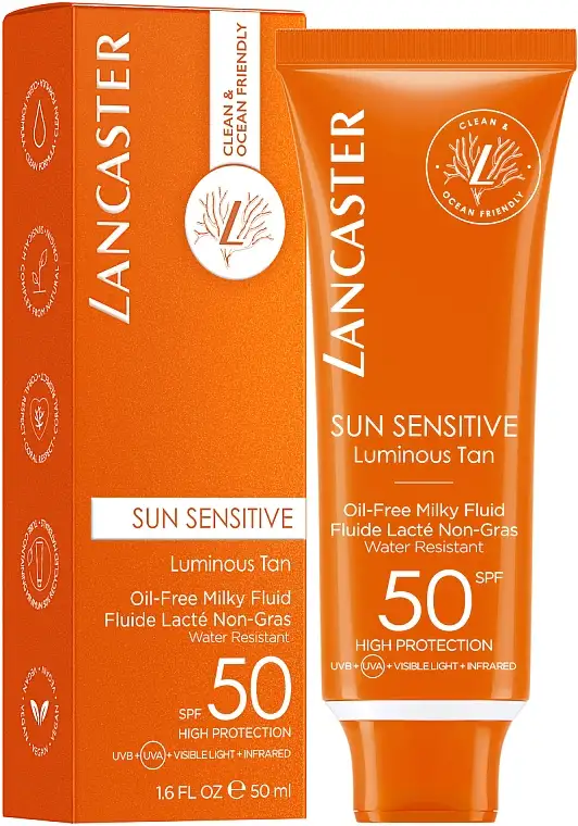 Oliefri sol-ansigtsvæske SPF50 37682039