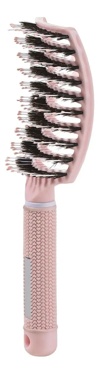 Yuaia Curved Paddle Brush Lyserød - 1 stk.