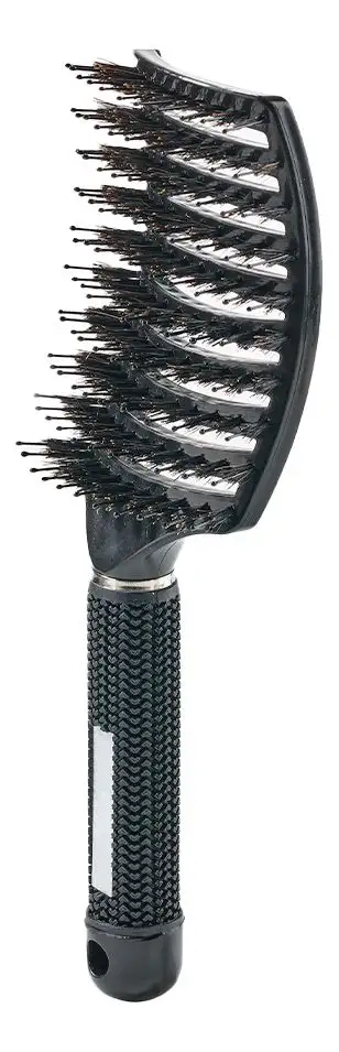 Yuaia Curved Paddle Brush Sort - 1 stk.