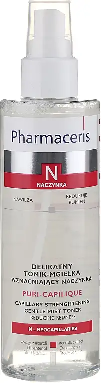 Mild ansigtstonic med C-vitamin og acerolaekstrakt til styrkelse af de fine kapillærer 73461528