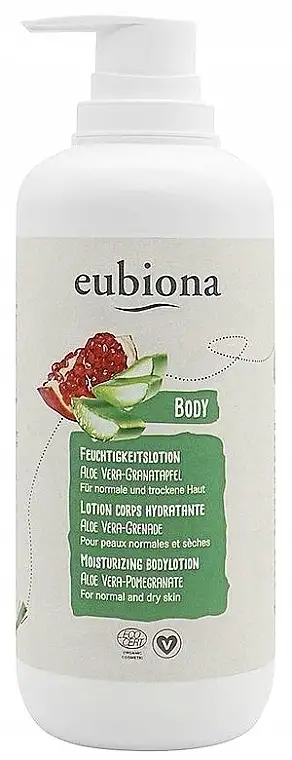 Fugtgivende kropslotion med aloe vera og granatæble 13981280